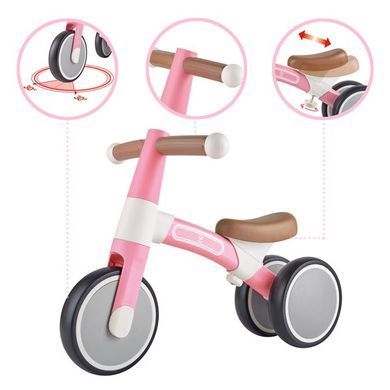 Біговел Hape Перша поїздка триколісний 7" рожевий (E0105), Рожевий
