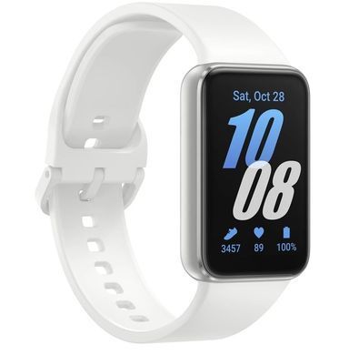 Samsung Фитнес-трекер Galaxy Fit 3 40мм (R390) 1.6', 256x402, AMOLED, BT 5.3, 16/256МБ, серебристый SM-R390NZSASEK фото