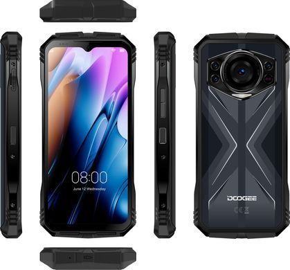 Doogee Смартфон S118 6.58" 8/512ГБ, 2SIM, 10800мА&bull;год, сріблястий (381671) 6923740207031 фото