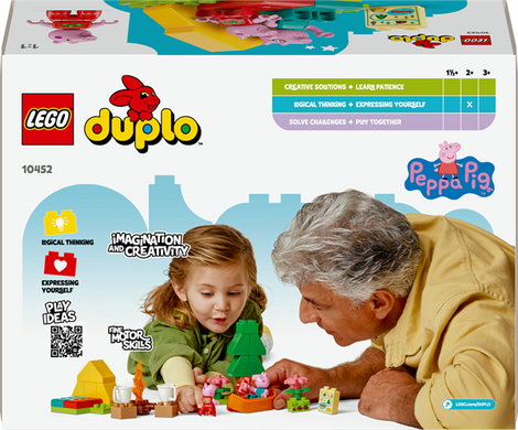 Конструктор LEGO DUPLO Свинка Пеппа Туристичний похід 32 деталі (10452)