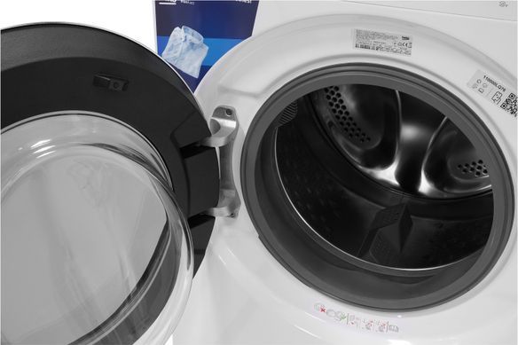 Beko Стирально-сушильная машина фронтальная, 9(6)кг, 1400, D, 60см, дисплей, белый B5DFT59447W фото