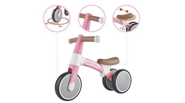 Біговел Hape Перша поїздка триколісний 7" рожевий (E0105), Рожевий