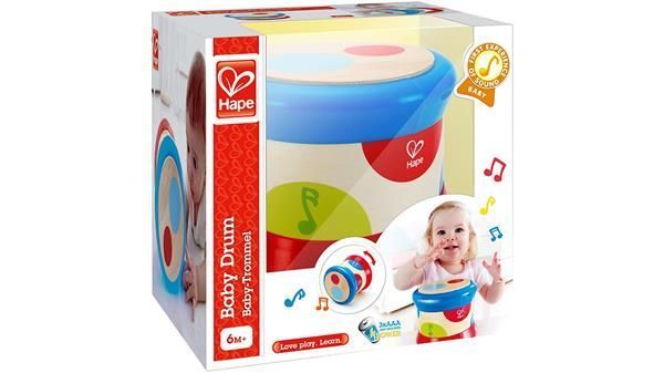 Музична іграшка Hape Барабан зі світлом і звуком (E0333) dt_79167 фото