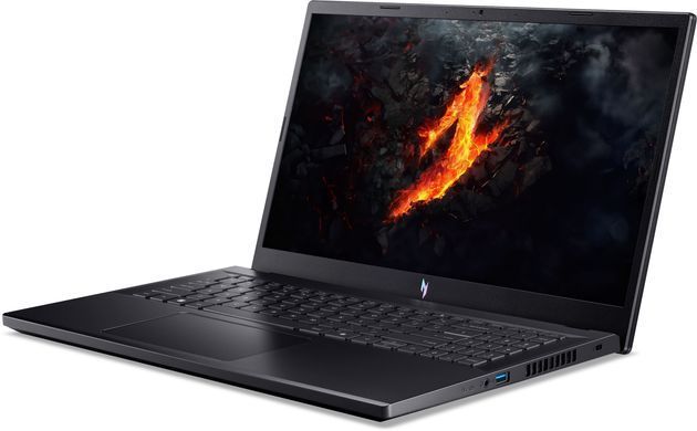 Acer Ноутбук Nitro V 15 ANV15-41 15.6" FHD IPS, AMD R5-7535HS, 16GB, F512GB, NVD3050-4, Lin, чорний (377467) NH.QSHEU.004 фото