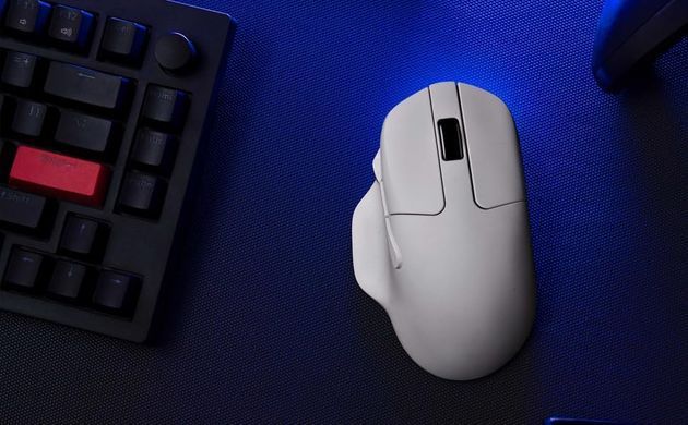 Мышь Keychron M7 BT/WL/USB-A/USB-C, білий M7-A3 фото