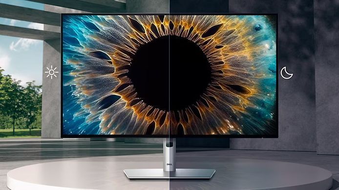 Dell Монитор 27" U2724DE HDMI, DP, USB-C, RJ-45, Audio, IPS, 2560x1440, 120Hz, sRGB 100%, Pivot 210-BKTV фото