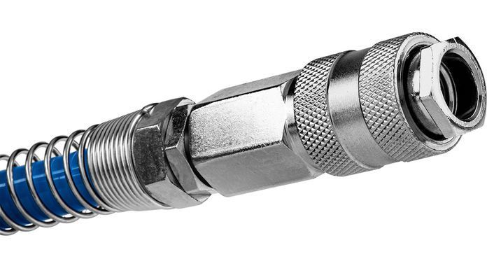 Шланг спиральный пневматический, 12.0 x 17mm, 15 m, PU