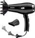 BaByliss Фен, 2000Вт, 3 режими, іоніз-я, хол. обдув, змотка шнура, чорний (373646) D374DE