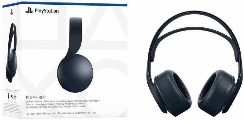 Гарнитура PlayStation PULSE 3D, WL Black 9834090 фото