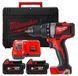 Дрель-шуруповерт аккумуляторная MILWAUKEE, M18 BLDD2-502X 4933464515
