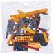 Конструктор ZIPP Toys "Потяг DPK32 з рельсами". Колір: жовтий ibs_5320100
