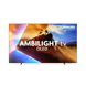 ТВ 55 ", OLED, 120 Гц, VRR 144 Гц, 1000 CD/M2, Ambilight, Titan OS, 3/8 ГБ, звук 20 W Philips 555oled770/12 3734381
