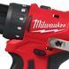 Дрель-шуруповерт аккумуляторный MILWAUKEE M12 BLDDRC-402C, 40Нм (зарядное устройство С12, 2 аккумулятора М12 В4 4Ач, клипса для реме 4933499688