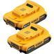 Набор аккумуляторных батарей DeWALT DCB183D2