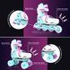 Роликовые коньки Neon Combo Skates Бирюзовый (Размер 30-33)