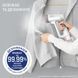 Отпариватель Tefal компактный Pure Force 2в1, 1800Вт, 180мл, постоянный пар - 35гр, керам. подошва, белый DT8720E0