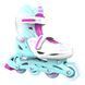 Роликовые коньки Neon Combo Skates Бирюзовый (Размер 30-33)