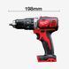 Дриль-шурупокрут з ударом акумуляторний MILWAUKEE, M18 BPD-0 4933443500