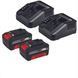 Газонокосарка акумуляторна Einhell PXC GE-CM 36/43 36В(18+18) 43см 63л 25-75мм 17кг без АКБ та ЗП 3413246