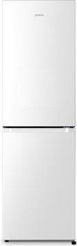 Gorenje Холодильник с нижн. мороз. камерой, 182х55х55см, 2 дв., 171(80)л, А+, NoFrost Plus, Зона св-ти, Белый NRK418ECW4 фото