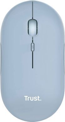 Trust Миша Puck Rechargeable Ultra-Thin BT WL Silent Blue (364517) 24126_TRUST фото