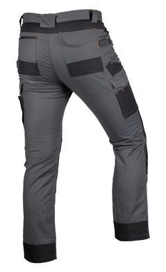 Рабочие брюки NEO TOOLS 81-350-2 Mix&Match Canvas, усиление Cordura, серо-черные XL