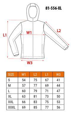 Кофта Neo Tools 81-556-XL, Трикотажная, Softshell