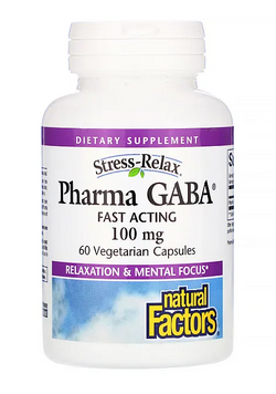 Stress-Relax&reg; Pharma GABA&reg; 100mg - 120 tabs