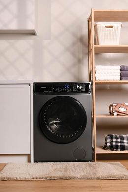 ARDESTO Стирально-сушильная машина фронтальная, 10(6)кг, 1400, А+++, 60см, дисплей, пар, инвертор, серебристый WDMW-106ISBD фото