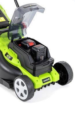 Газонокосилка аккумуляторная 2x20V 4garden AM3422S - ZESTAW 4GK AM3422S фото