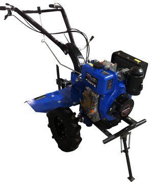 Культиватор дизельний FORTE 1050-3,колеса 10",потужн 6,5кс, ширина/глибина оброблювання 1050/300мм, (синий) 95119 фото