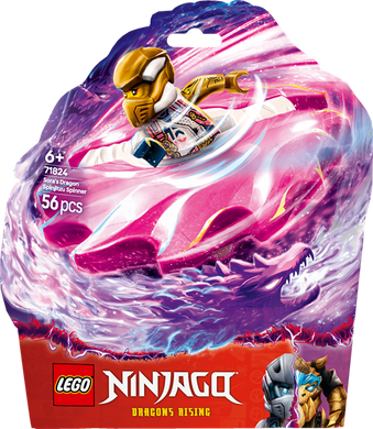 Конструктор LEGO NINJAGO Дракон Соры Спин-джитсу 56 деталей (71824)