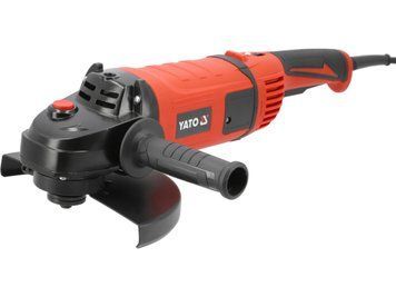 Шліфмашина кутова YATO 230V &Oslash;= 230 мм. М14 P= 2600 Вт, рег/об. 2800-6500 об/хв, YT-82106 фото