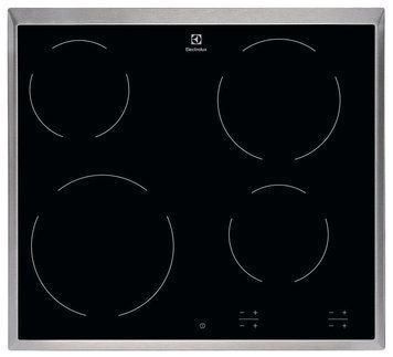 Electrolux Варочная поверхность электрическая стеклокерамическая, 60см, черный EHF6240XXK фото
