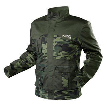 Робоча куртка Neo Tools 81-211 CAMO, бавовна та поліестер XXXL