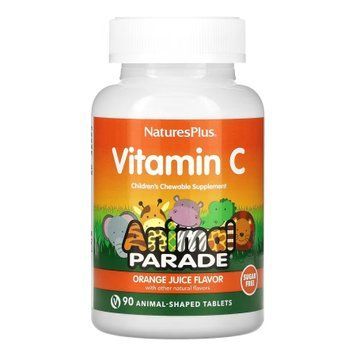 Sugarfree Vit C Chewable - 90 tabs Nature's Plus