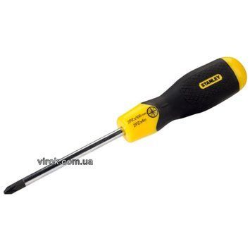 Отвертка крестовая STANLEY "Cushion Grip": "Pozidriv" PZ2 x 100 мм DW