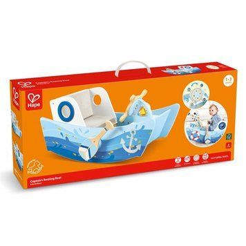 Дитяча гойдалка Hape Капітанський човен (E1214) dt_68234 фото