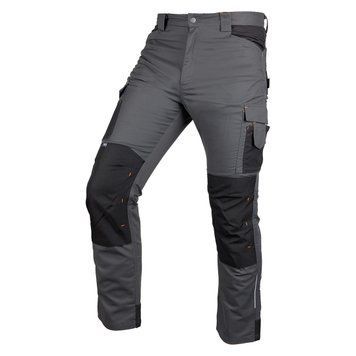 Рабочие брюки NEO TOOLS 81-350-2 Mix&Match Canvas, усиление Cordura, серо-черные XL