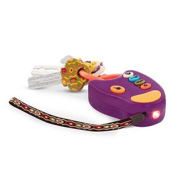 Музыкальная игрушка Battat Ключики со светом и звуком фиолетовый (BX1200Z) dt_79718 фото