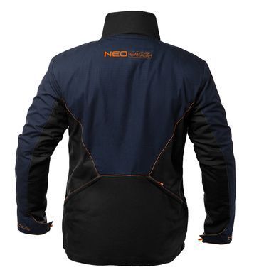 Рабочая куртка NEO TOOLS 81-207 Garage, 100 % хлопок Ripstop, усиления Oxford, CE M