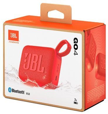 Портативная акустика JBL Go 4 красный (JBLGO4RED) JBLGO4RED фото