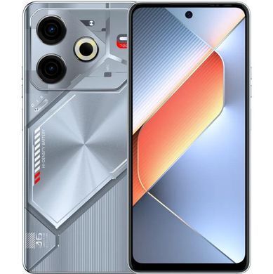 TECNO Смартфон POVA 6 NEO (LI6) 6.78" 8/256ГБ, 2SIM, 7000мА&bull;год, Starry Silver (376691) 4894947023637 фото