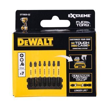Кассета с битами FlexTorq DeWALT DT70820