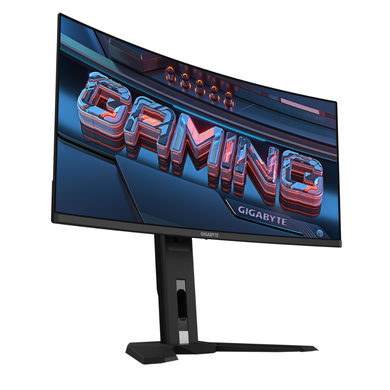 iгровий монiтор 34" QD-OLED Curved 1800R 175Hz 3440x1440(WQHD)0.03ms 2xHDMI(2.1) 1xDP(1.4) KVM 2x3W GIGABYTE MO34WQC Gaming Monitor 3727380 фото