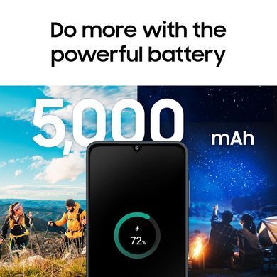 Samsung Смартфон Galaxy A06 (A065) 6.7" 4/128ГБ, 2SIM, 5000мА&bull;год, чорний (382925) SM-A065FZKGSEK фото