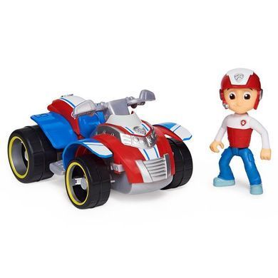 Ігровий набір Paw Patrol Рятувальний автомобіль з водієм Райдер (SM16775/8807) dt_58117 фото