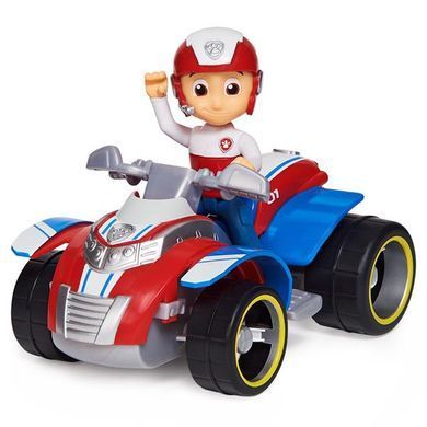 Ігровий набір Paw Patrol Рятувальний автомобіль з водієм Райдер (SM16775/8807) dt_58117 фото