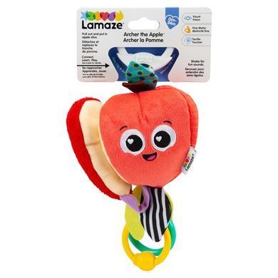 Мягкая игрушка-подвеска Lamaze Яблочко с прорезывателем (L27383) dt_14200 фото