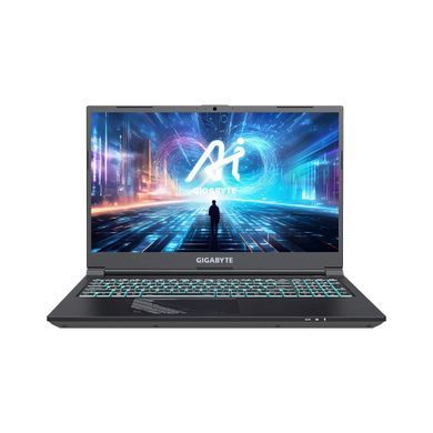Gigabyte Ноутбук G5 MF 15.6 FHD 144Hz, intel i7-13620H, 16GB, F1TB, NVD4050-6, DOS, чорний (374245) G5_MF5-H2KZ354KD фото